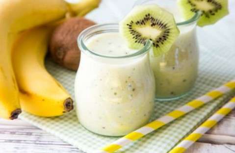kiwi banana smoothie