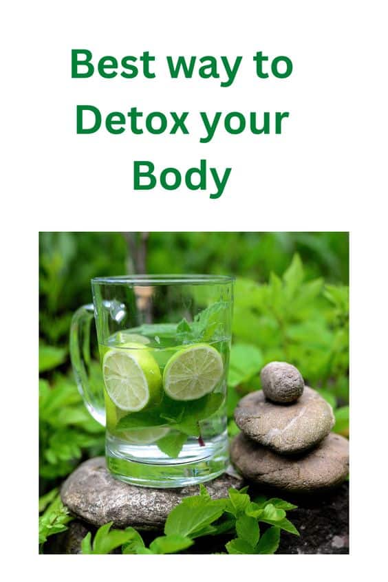 detox your body with lemon water