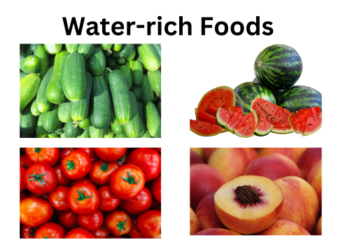 Water rich foods