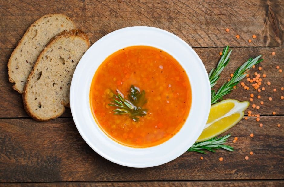 Turmeric Lentil Soup